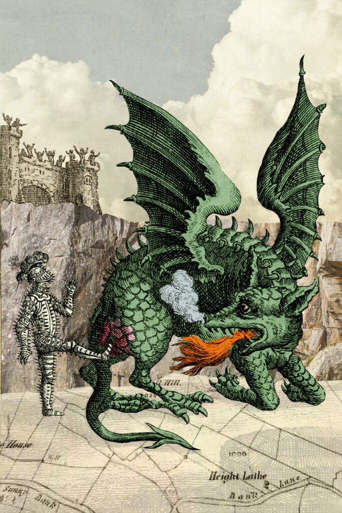 “The Dragon of Wantley”, historical poster courtesy of Haymarket Opera Company.